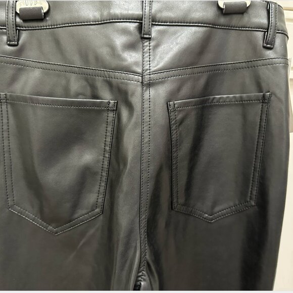 Aritiza Babaton Charm Pleather Pants - Picture 3 of 5